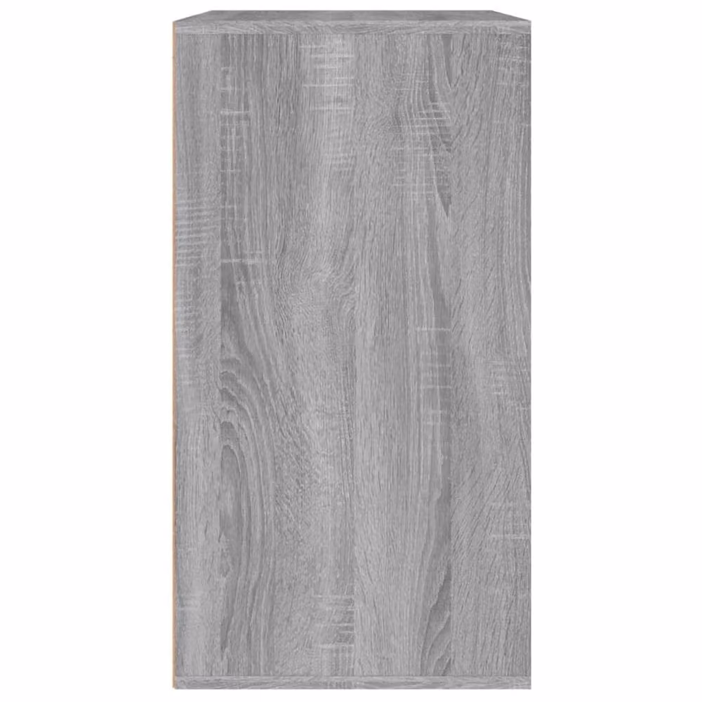 Berkfield Home Elegant Cosmetic Cabinet in Grey Sonoma, W/D/H: 80 x 40 x 75 cm – 3