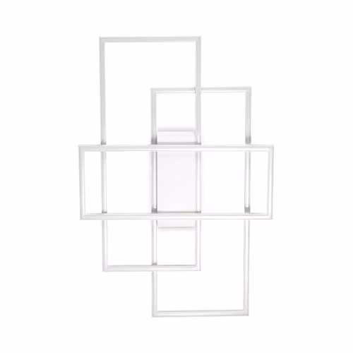 Ideal Lux Frame-1 Integrated LED Ceiling Lamp, White, 3000K Warm White – 1