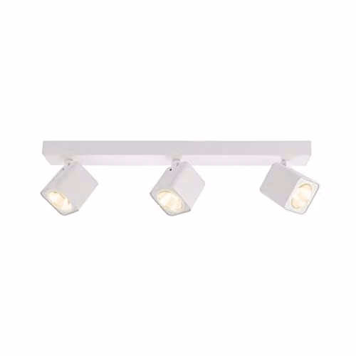 Netlighting Aveiro Modern LED Ceiling Spotlight Bar in White with 4000K Cool White Light