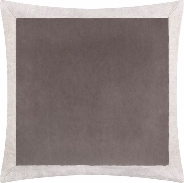 Make It A Home Auden Matte Velvet Square Cushion Cover in Brown or Grey