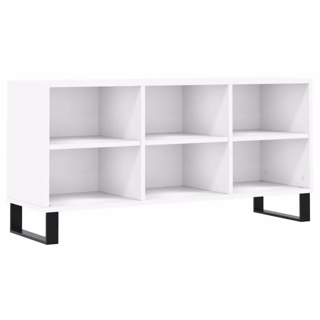 Berkfield Home Modern White TV Cabinet W/D/H: 103.5 x 30 x 50 cm – 2