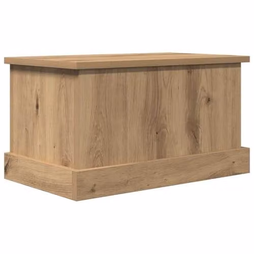 vidaXL Storage Box Artisan Oak in Brown, W/D/H: 50 x 30 x 28 cm – 1