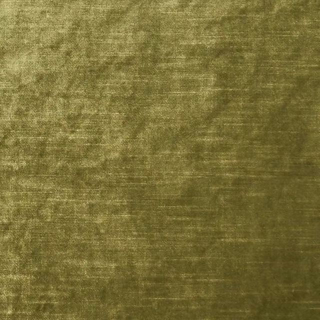 Clarke & Clarke Allure Plain Green Velvet Polyester Fabric