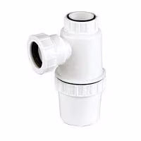 FloPlast AntiVac Bottle Trap 32mm, White