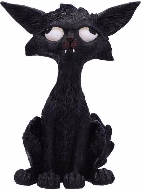 Nemesis Now Kat Black Cat Figurine, Height: 20 cm