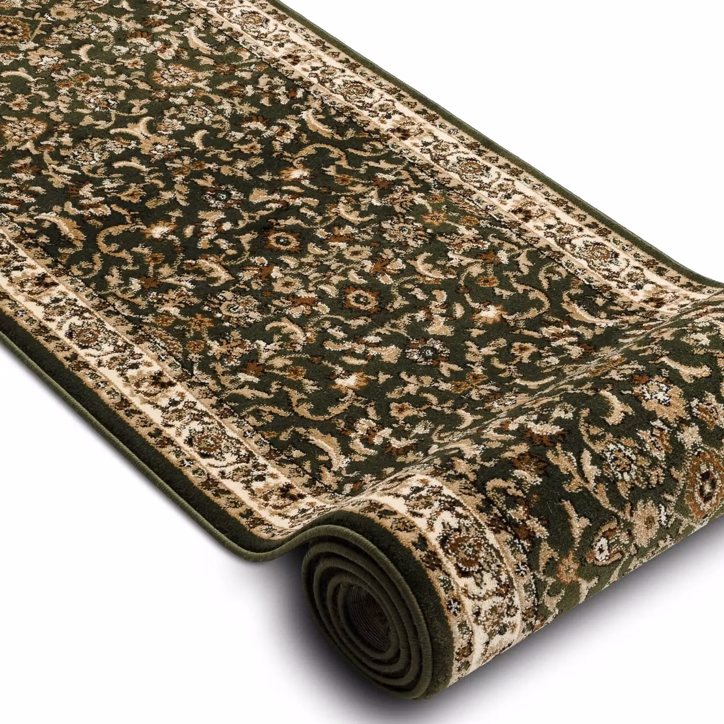 RugsX Heat-Set Royal Oriental Runner in Green, W/D/H: 70 x 210 x 1 cm – 2