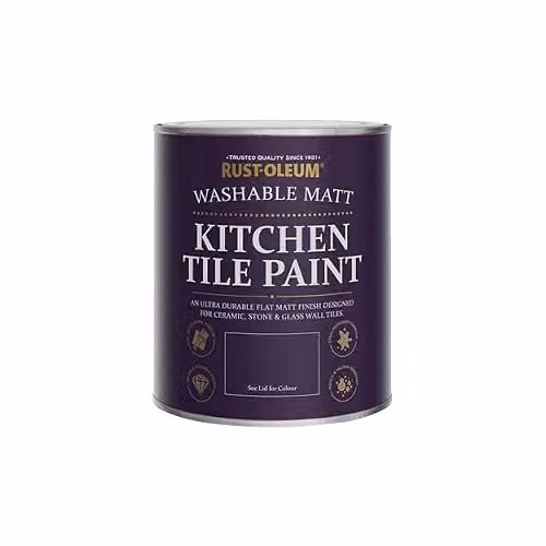 Rust-Oleum Kitchen Tile Paint in Matt Finish, Warm Clay Brown/Beige, 0.75 l – 2