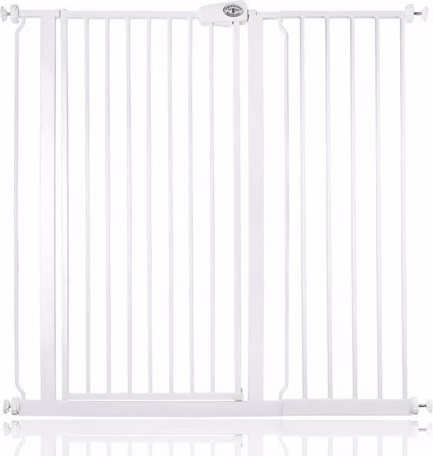 Bettacare White Extendable Child and Pet Gate for Doors and Stairs
