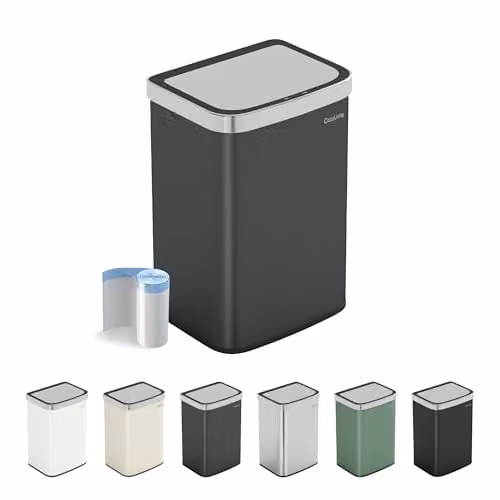 MCC Direct Smart Sensor Motion Activated Kitchen Waste Bin, 16L, Grey – 1
