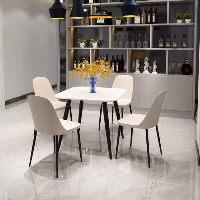 Core Products Ltd Duo Plastic Chairs Pair in Calico