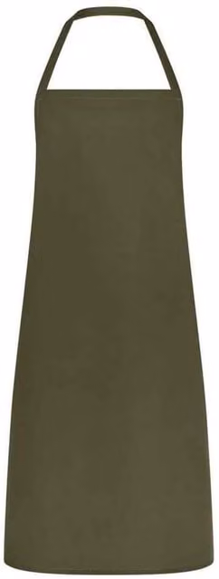Brand Lab Classic Bibbed Apron in Dark Olive Green – 1