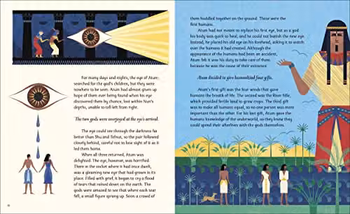 DK Egyptian Myths: Meet the Gods, Goddesses, and Pharaohs of Ancient Egypt Paperback, Multicolour – 5
