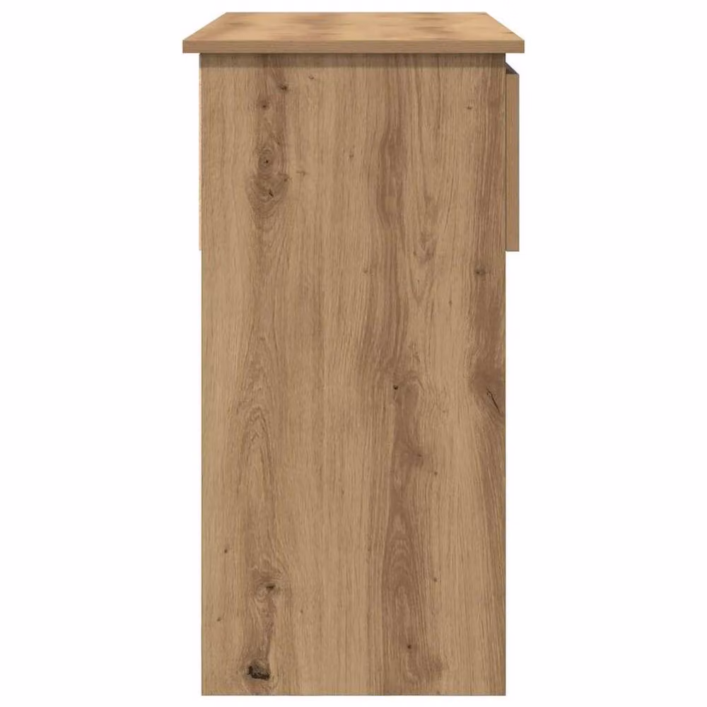 Berkfield Home Artisan Oak Console Table with Drawers, Brown, W: 85.5 cm, D: 38.5 cm, H: 74.5 cm – 3