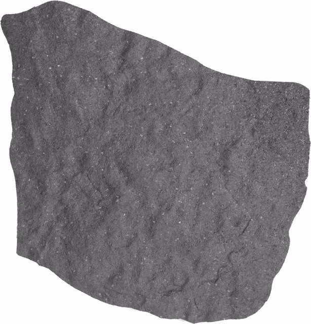 Nicoman Grey Recycled Rubber Natural Stone Effect Garden Stepping Stones, Set of 4 – 5