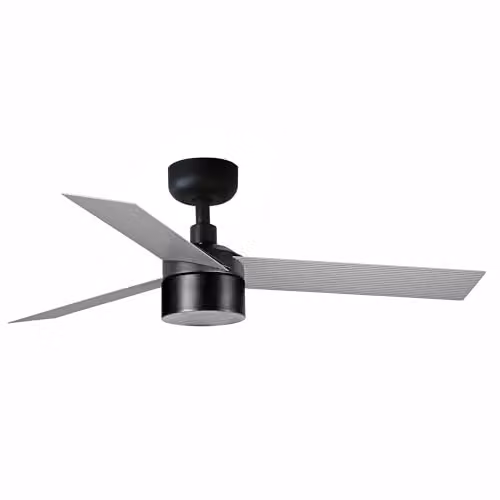 Netlighting Cruiser LED Ceiling Fan in Black with Aluminium Blades
