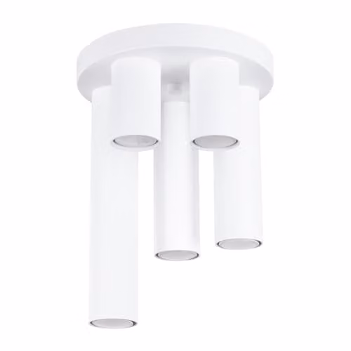 SOLLUX lighting Lagos Modern White Ceiling Lamp – 1