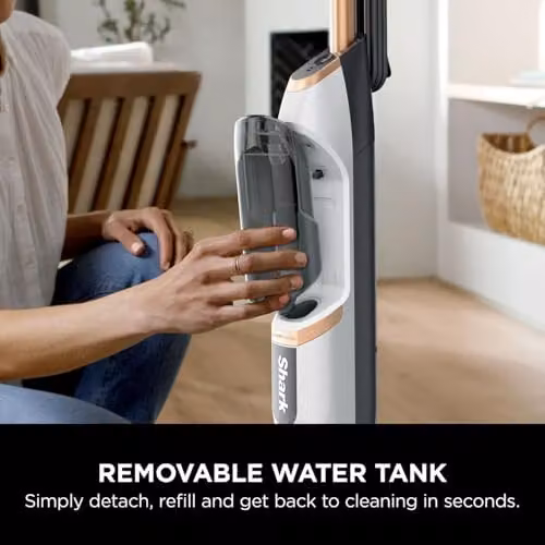 Shark SteamSpot Lightweight Steam Mop with Steam Blaster Technology in White – 4