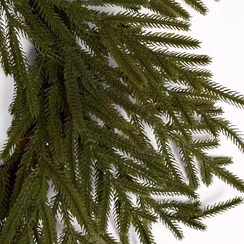 OHS Green Artificial Fir Wreath, Diameter: 40 cm – 3