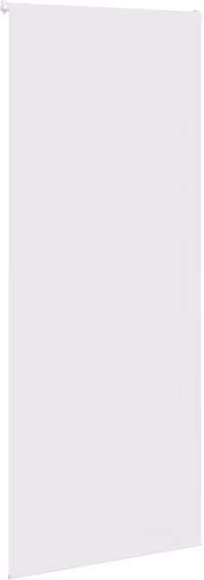 Berkfield Home White Shower Roller Blind, W: 110 cm, H: 240 cm