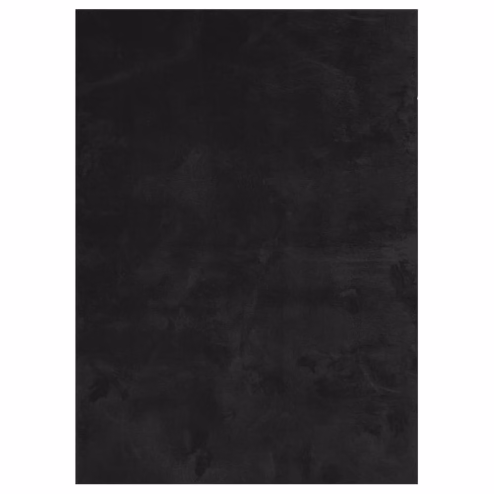 Berkfield Home HUARTE Short Pile Washable Black Rectangular Rug W: 240 cm, D: 340 cm – 3