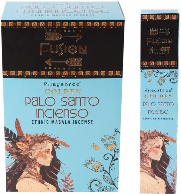 Rituals Golden Palo Santo and Frankincense Incense Sticks in Gold