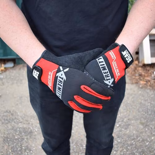 Scan SCAGLOTOUCHX Black Work Gloves with Touch Screen Function, Size XL – 2