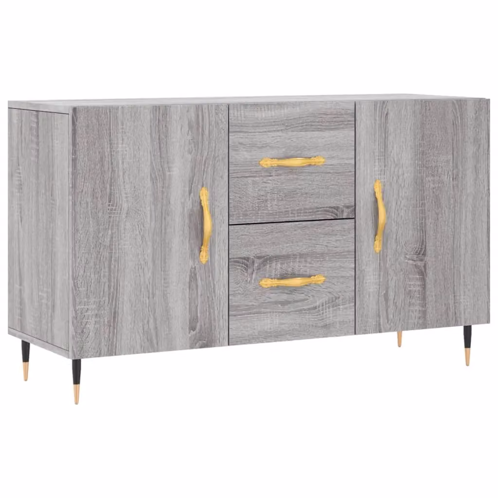 Berkfield Home Grey Sonoma Modern Sideboard W/D/H: 100 x 36 x 60 cm – 2