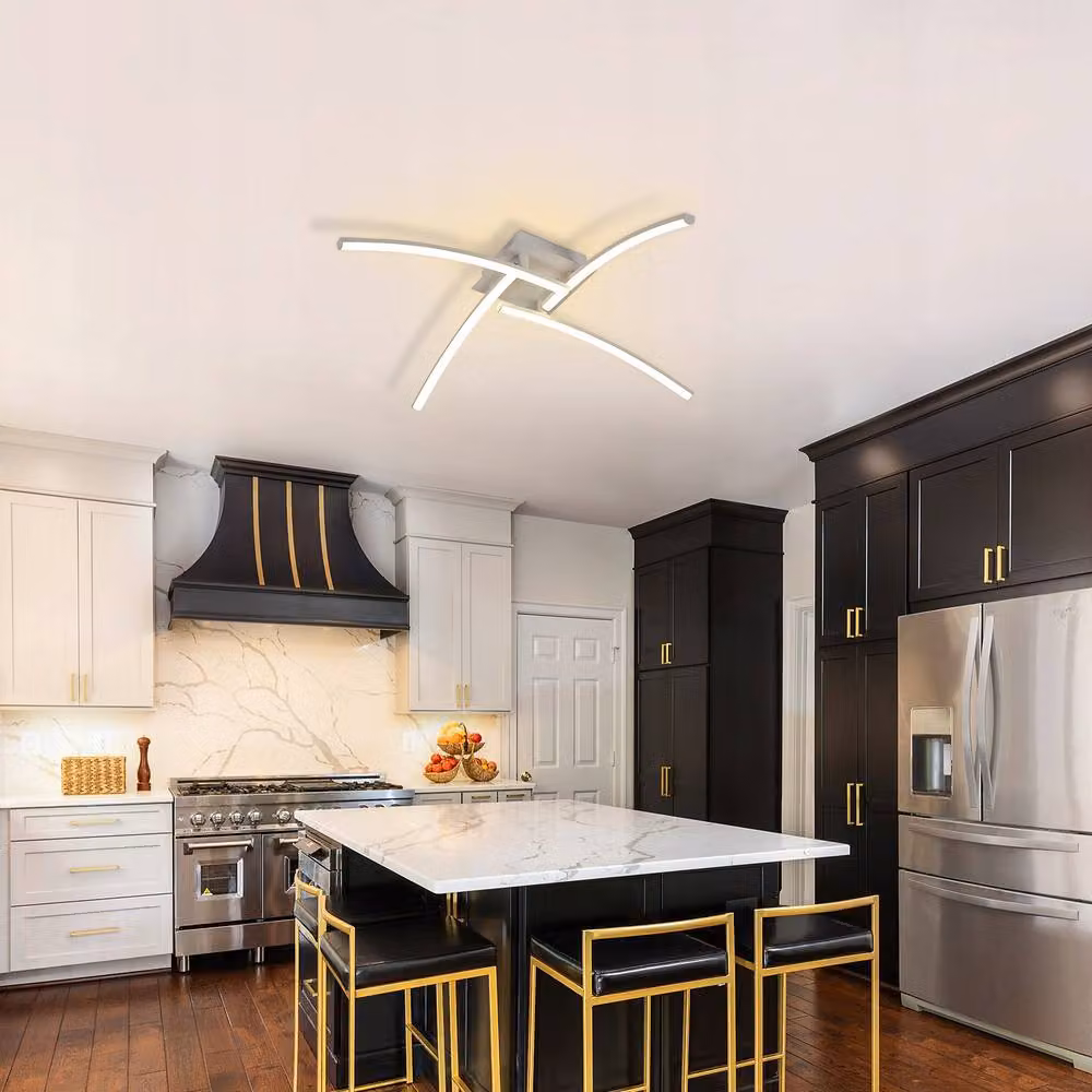 COMELY 24W Modern LED Panel Ceiling Light in White with Natural Light – 2