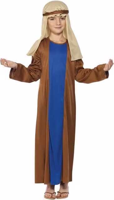 Smiffys Joseph Character Costume for Children in Brown and Blue