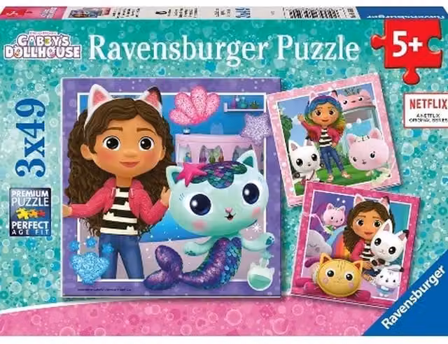 Ravensburger Gabby's Dollhouse Jigsaw Puzzle, Multicolour