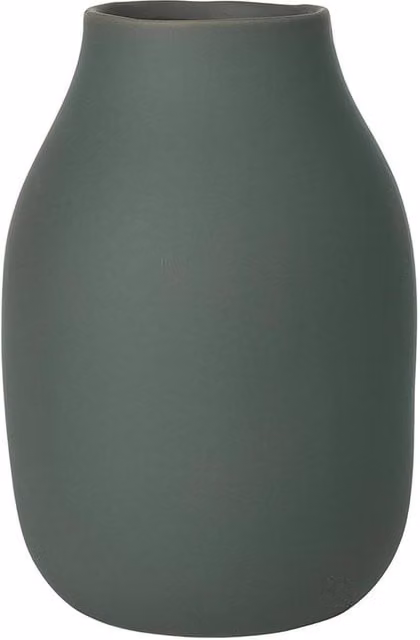 Blomus Colora Large Ceramic Vase in Green