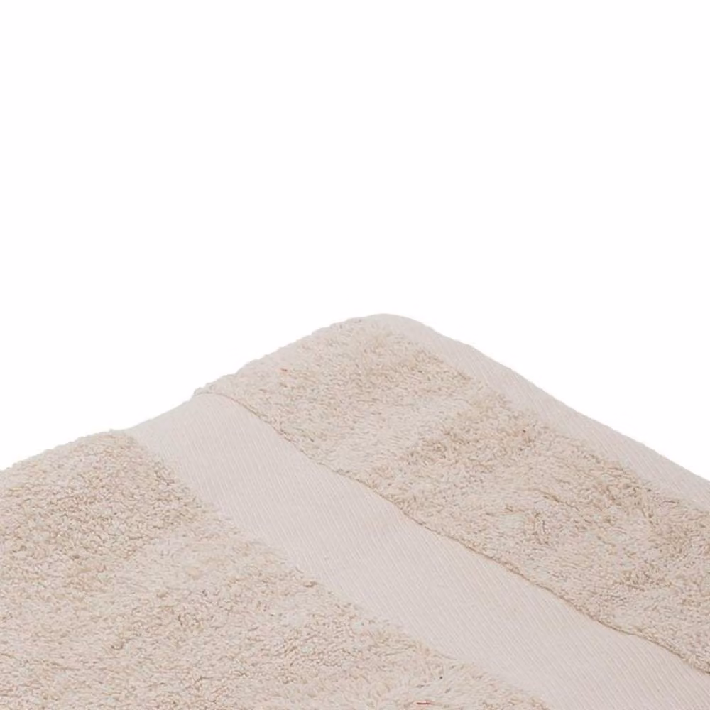 Jassz Premium Heavyweight Plain Cotton Terry Bath Towel in Beige, 70 x 140 cm, 550 GSM – 2