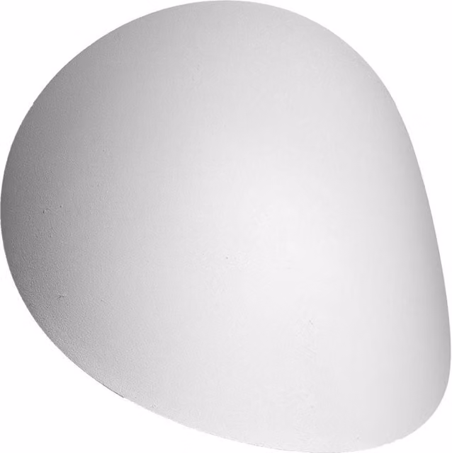 Sollux Lighting Senses Decorative Round Wall Lamp in White, W/D/H: 29 x 25 x 8 cm – 1
