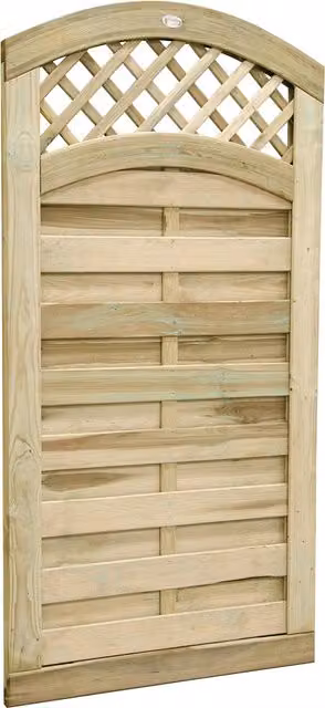 Forest Garden Europa Prague Brown Wooden Gate, Height: 180 cm – 3