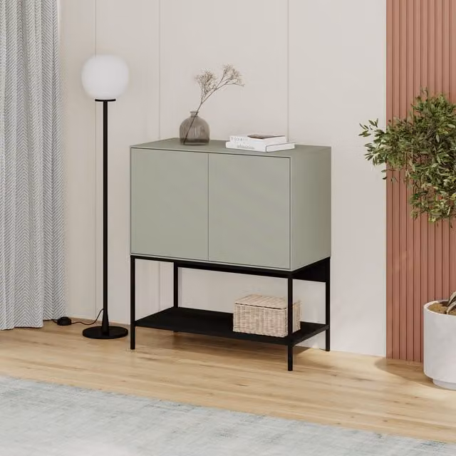 Decortie Amira Modern Sideboard Cabinet in Green – 1