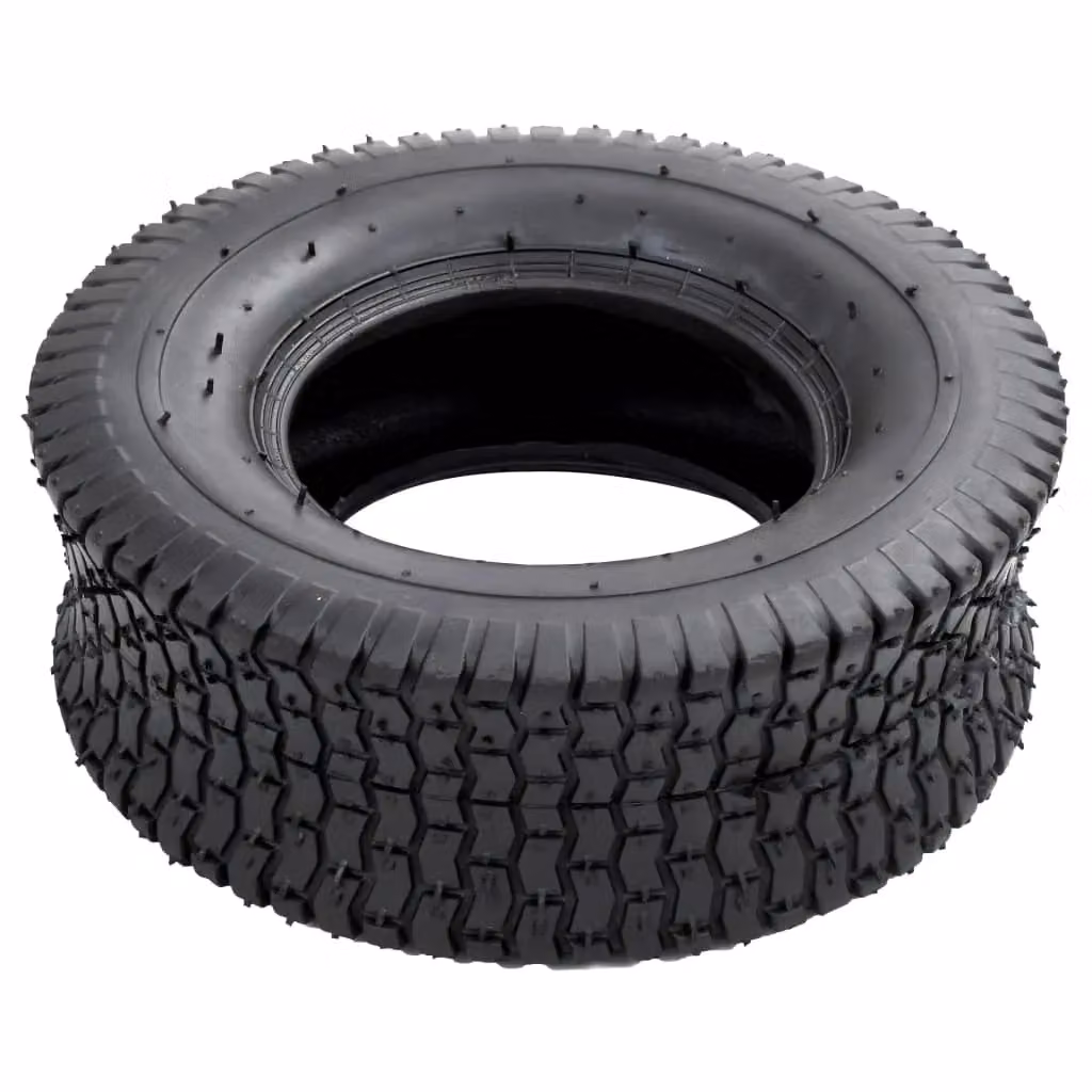 Berkfield Home Black Rubber Wheelbarrow Tyre 13x5.00-6 4PR – 2