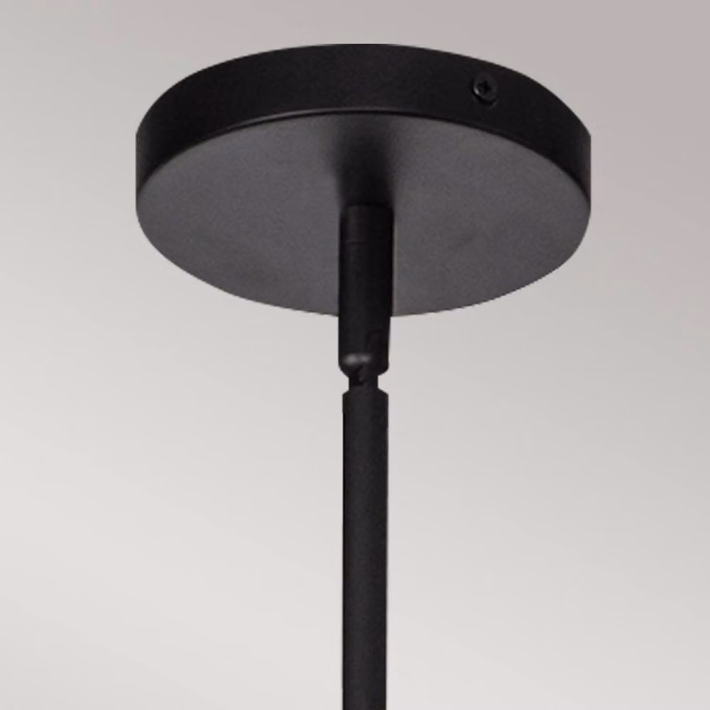 Netlighting Alora Mood Daphne Dome Pendant Light in Matt Black with E27 Socket – 3