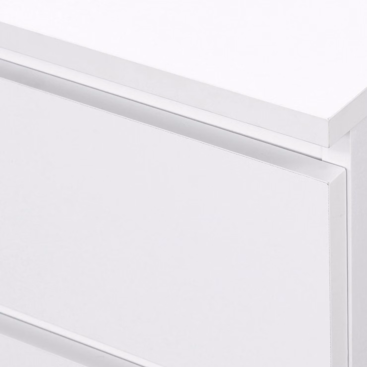 Birlea Oslo 6 Drawer Chest in Grey and White, W/D/H: 121.5 x 40 x 70 cm