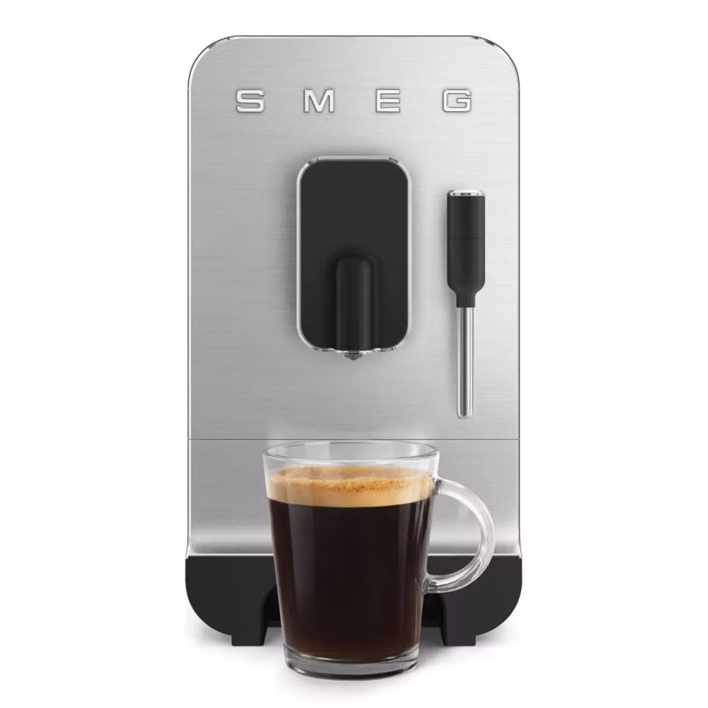 Smeg Bean To Cup Coffee Machine with Steam Wand in Black – 5