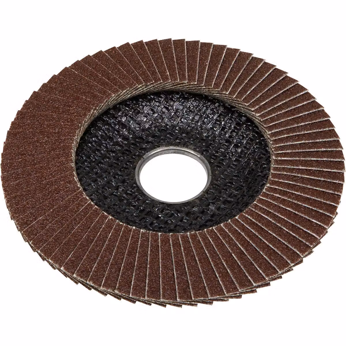 Loops 100mm Aluminium Oxide Flap Disc for Angle Grinders, 60 Grit, 16mm Bore – 3