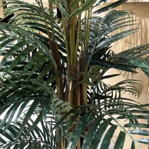 Leaf Green Artificial Fire Retardant Areca Palm Tree, Height: 210 cm – 4