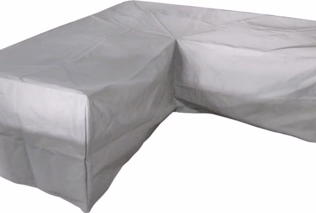 Royalcraft Heavy Duty Grey Polyester Corner Sofa Cover