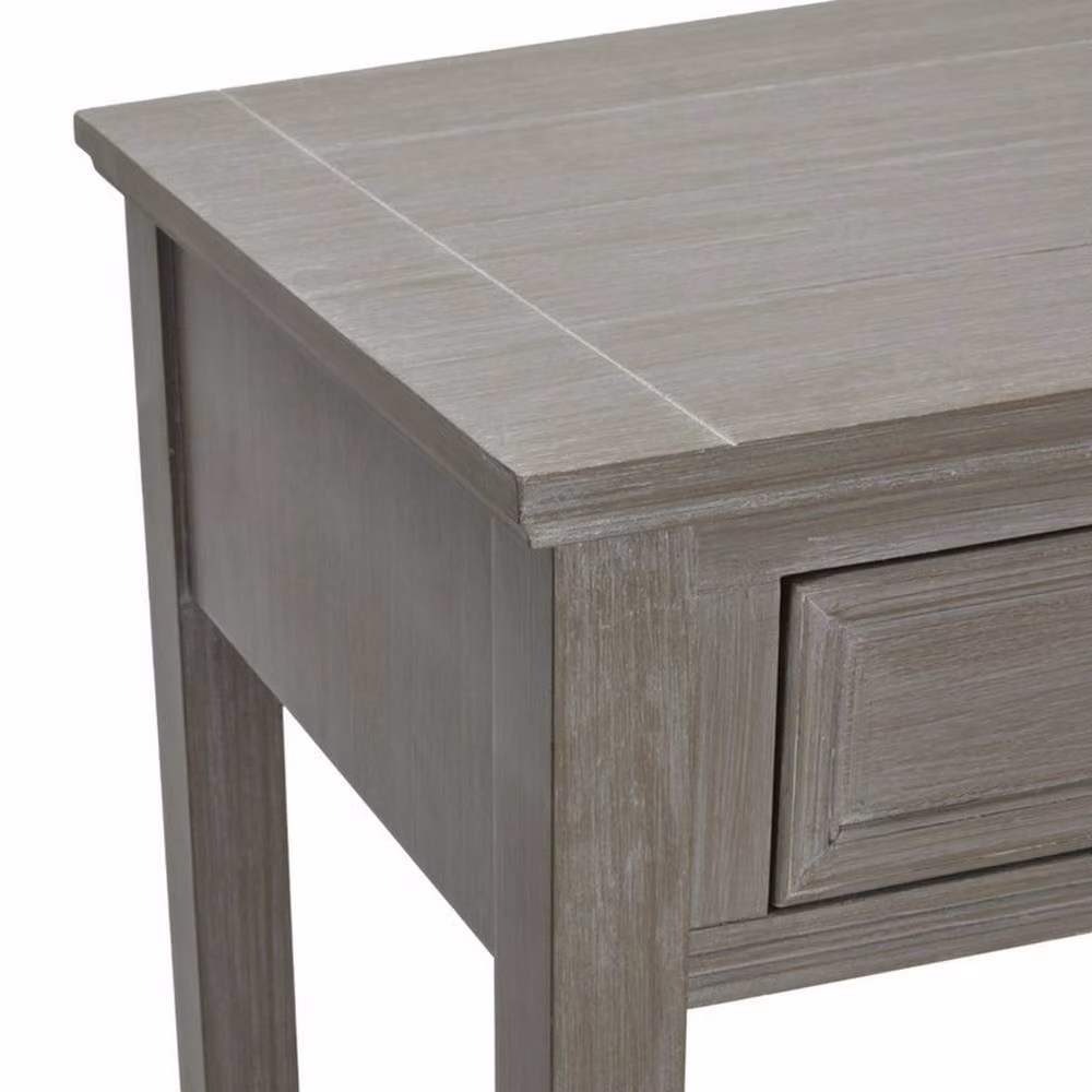 Lemon Pavilion Furniture and Decor The Serene Collection Four Drawer Console Table in Grey, W: 160 cm, D: 40 cm, H: 86 cm – 3