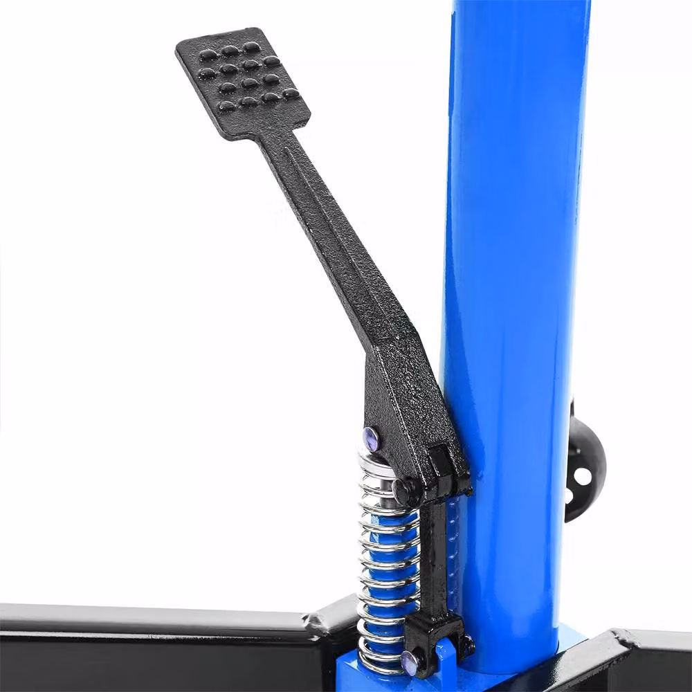 SPETLEK 0.5T Heavy-Duty Hydraulic Transmission Jack and Part Lifter Hoist Stand in Blue – 4