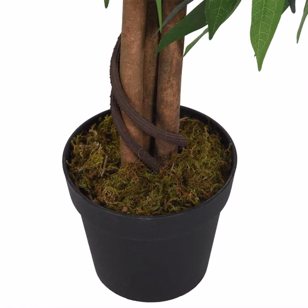 Berkfield Home Artificial Mango Tree in Green, Height: 120 cm – 3