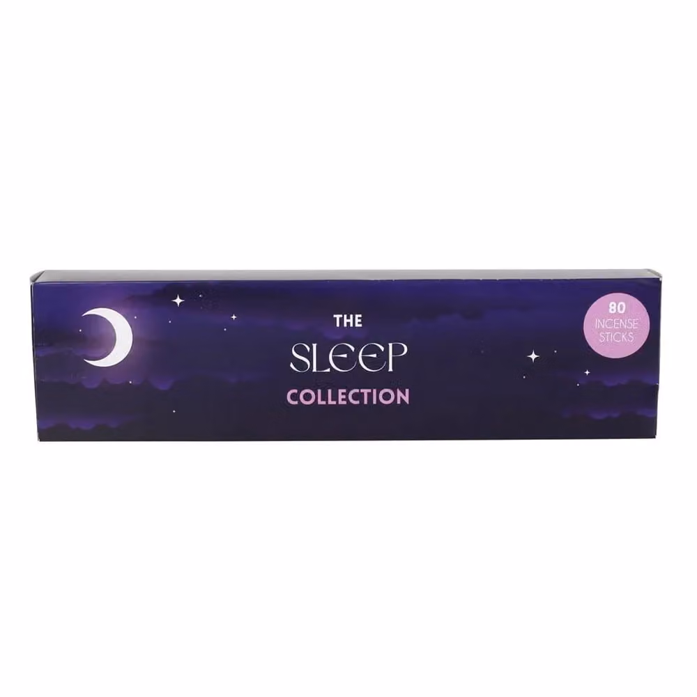 Something Different Sleep Collection Incense Sticks Set, 80 Pack, Mid Blue and Purple