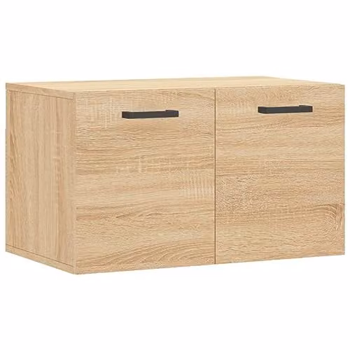 vidaXL Modern Wall Cabinet in Brown, W/D/H: 60 x 35 x 35 cm – 1