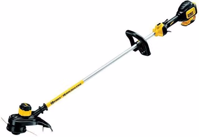 DEWALT DCM561PBS XR Brushless Split Shaft String Trimmer 18V Yellow Bare Unit