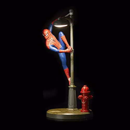 Paladone Marvel Spiderman Desk Lamp in Red and Multicolour – 2