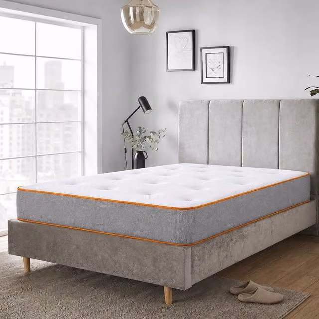 eXtreme Comfort Ltd ComfortCore 1000 Tufted Pocket Spring Mattress, White, Small Single, Height: 23 cm – 1